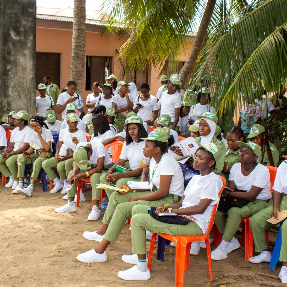 Sustainability Lesson in Progress